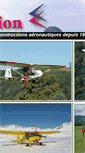 Mobile Screenshot of humbert-aviation.com